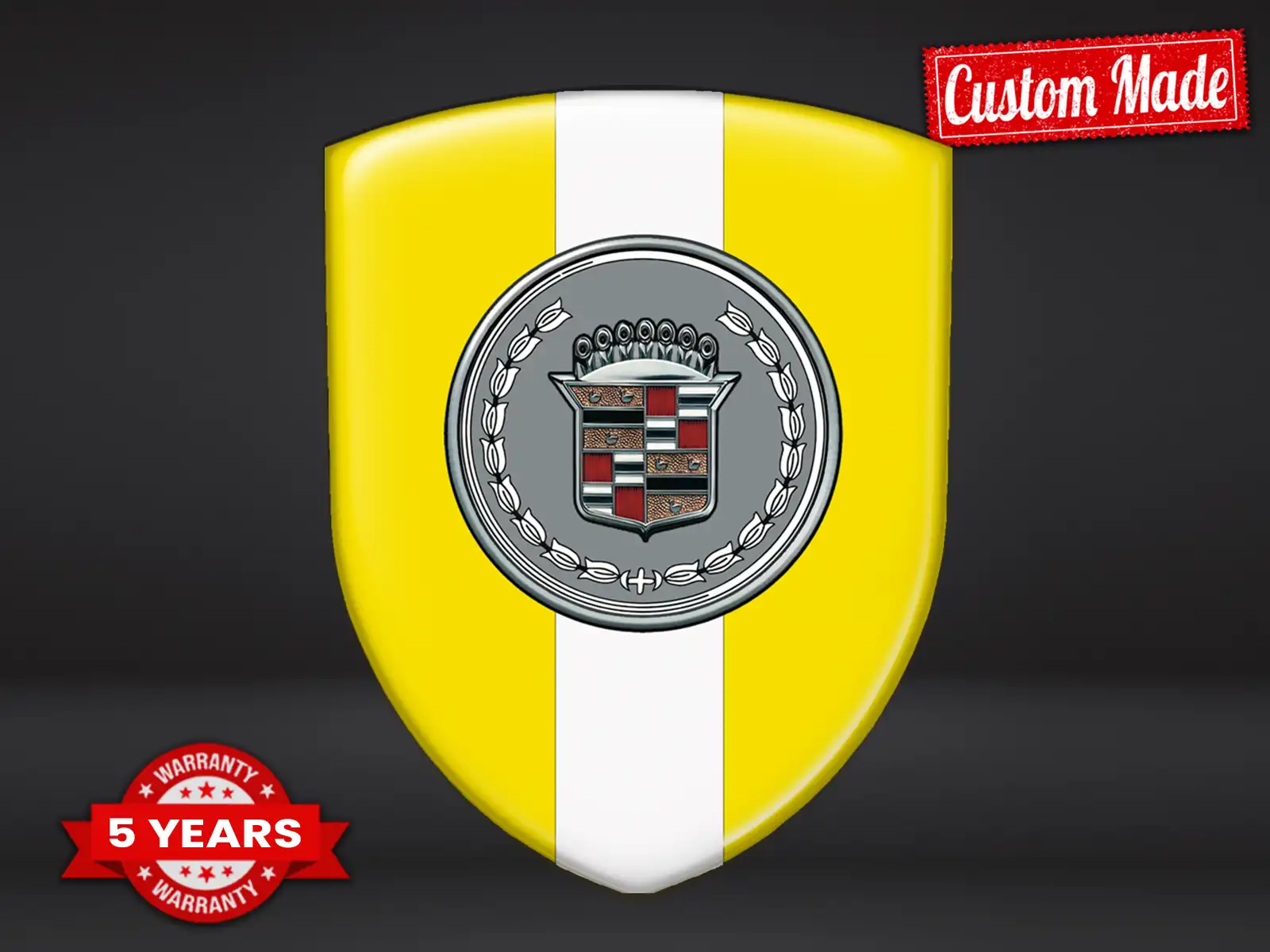 Cadillac Emblema Auto Máximo Duradero Estilo Pro Rendimiento ST